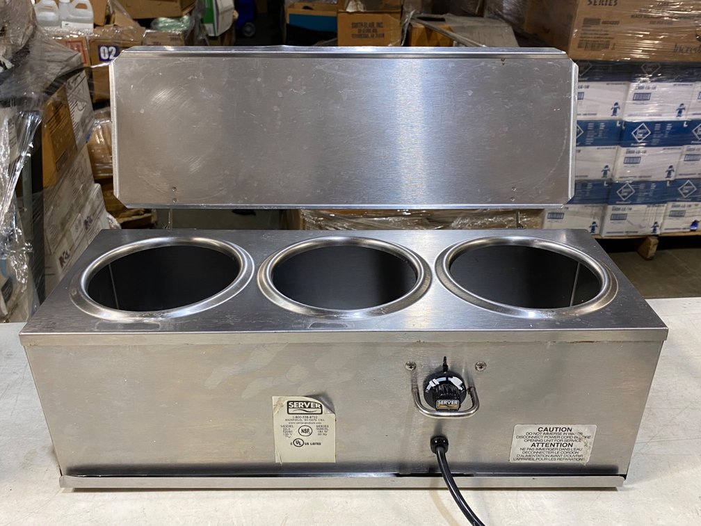 Server DI-3, 3 Qt. Triple Cone Dip Warmer