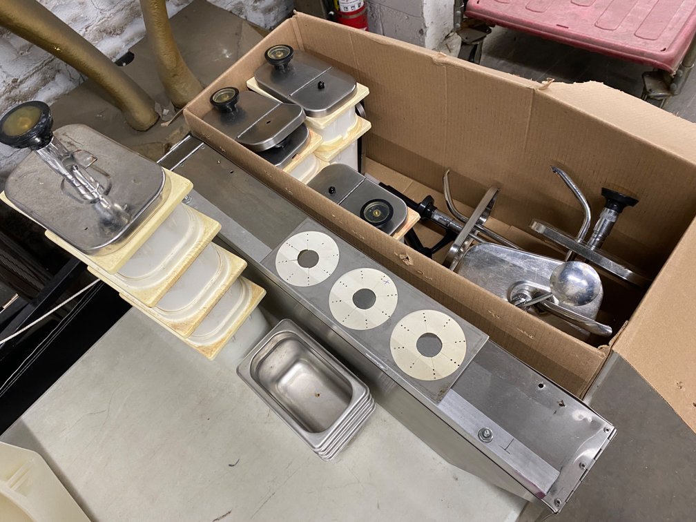 A Group of Ass't Ice Cream Store Equipment