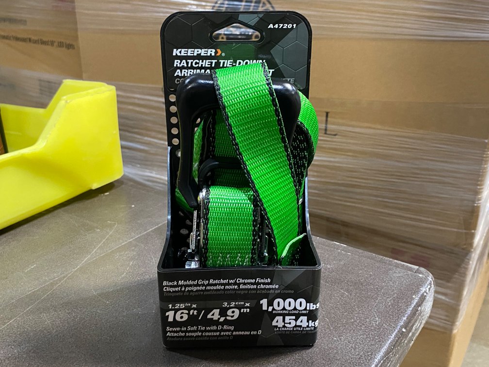 Keeper 16' x 1.25" Ratchet Tie-Down