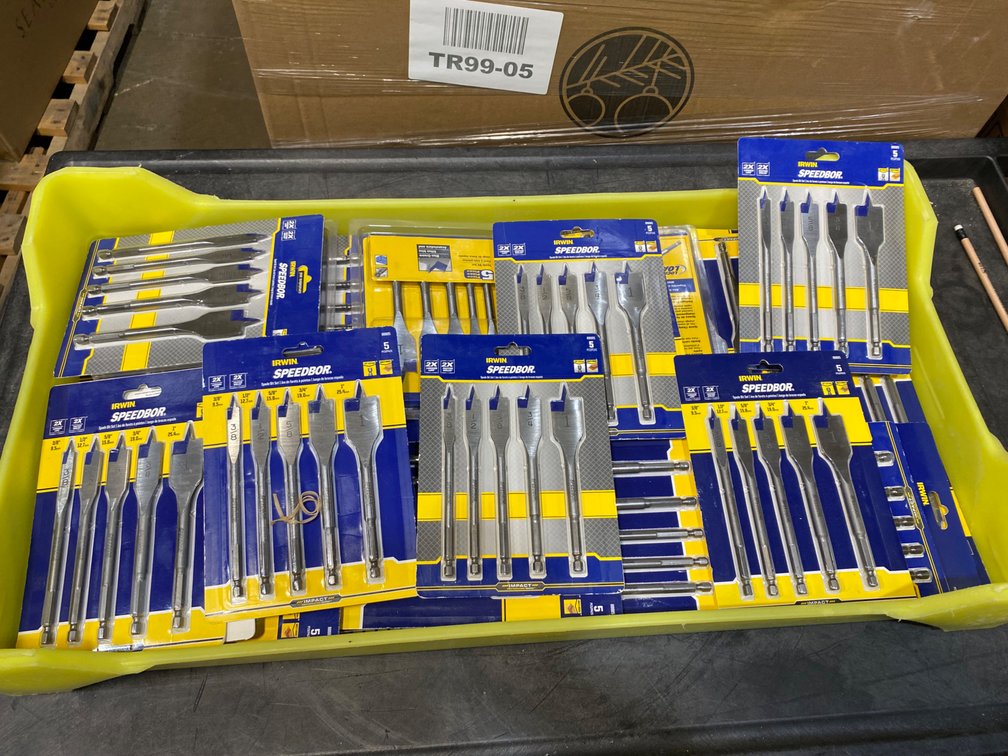 A Group of Ass't IRWIN Spade Bit Sets