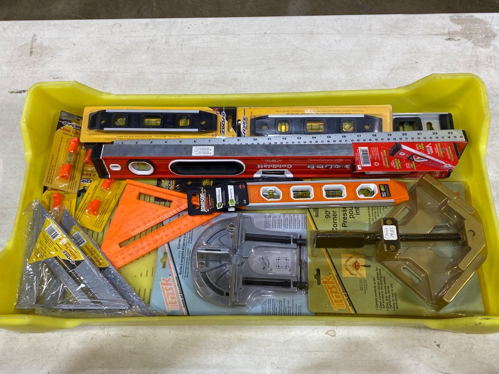 A Group of Ass't Industrial Measuring Tools