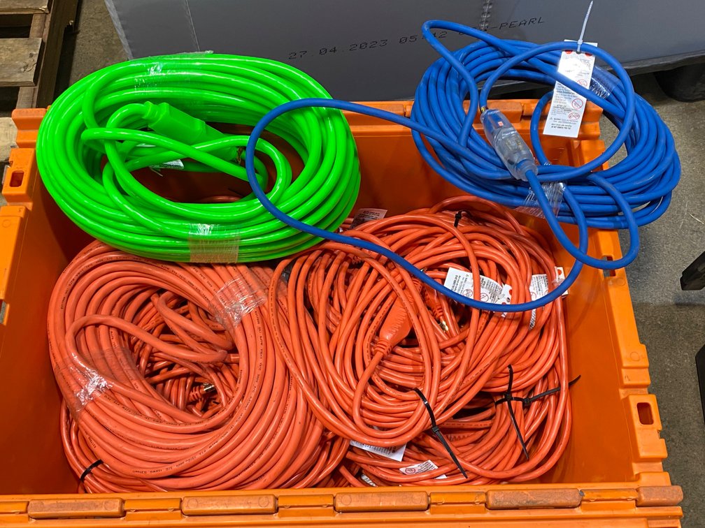 A Group of Ass't Extension Cords