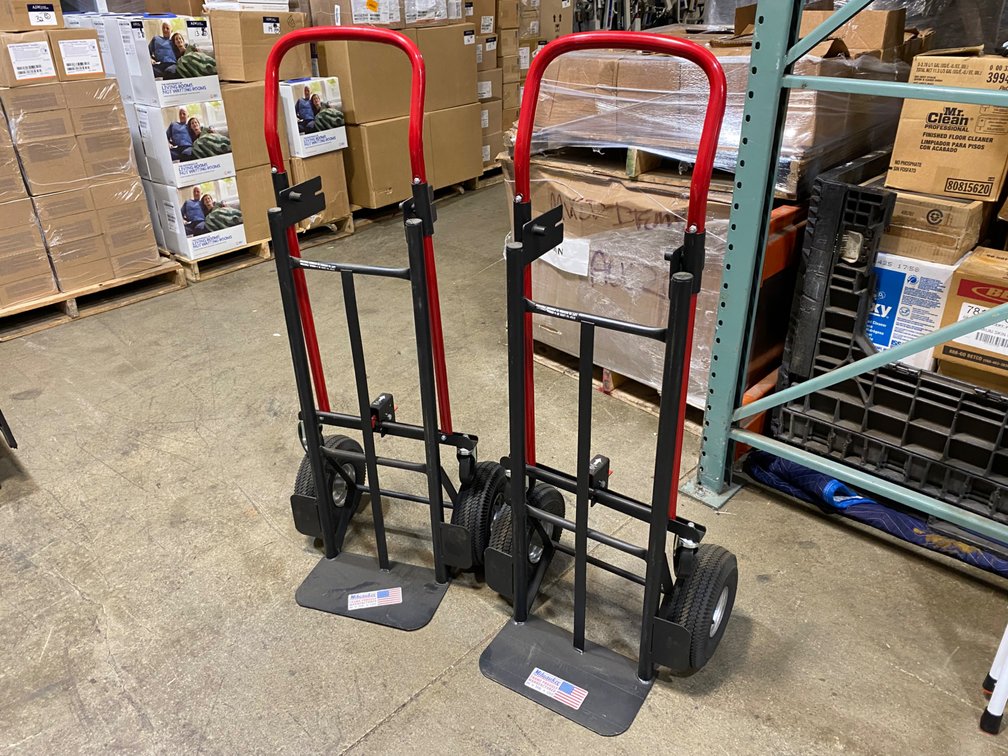 {each} Milwaukee Quick-Latch Convertible Hand Truck