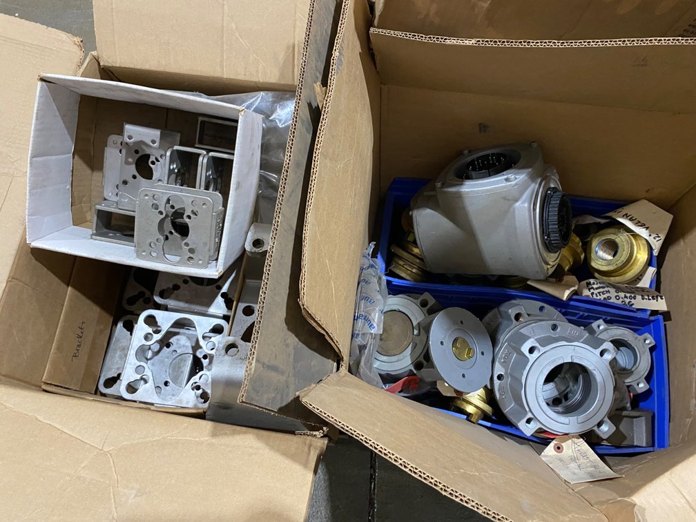 A Group of Ass't Pump Mounting Hardware