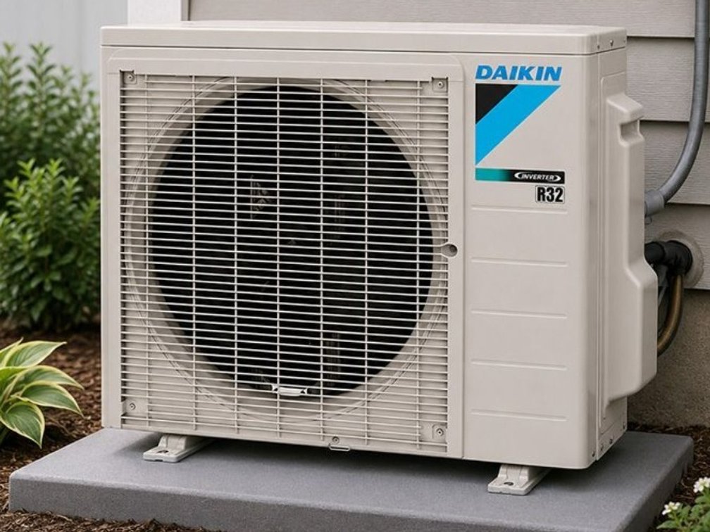 Daikin Entra 9,000 BTU Mini-Split Heat Pump Outdoor Unit, R32 (RXC09BVJU9)