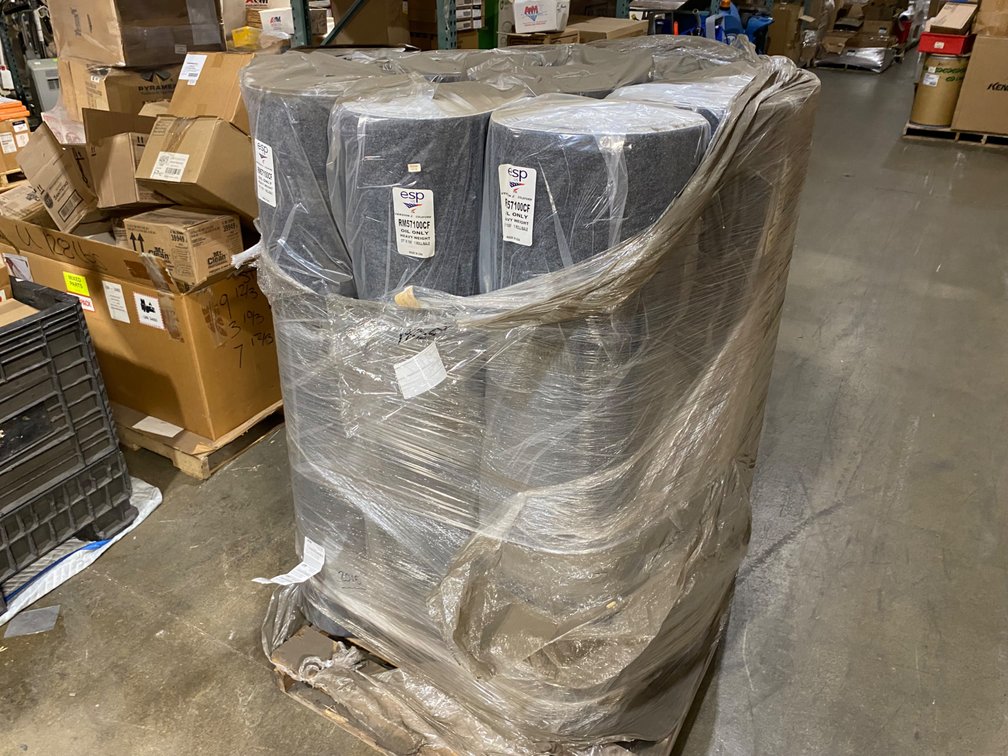 {each} ESP Coldform2 56" x 100' Heavy Cellulose Oil-Only Rail Mat Roll