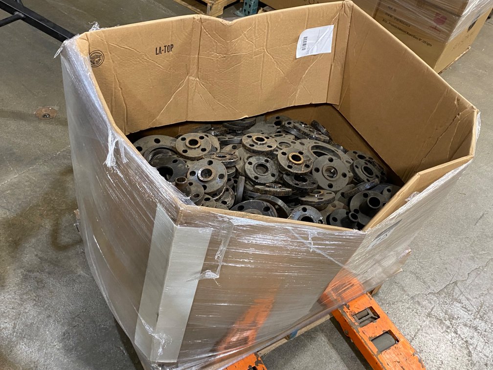 A Group of Ass't Carbon Steel Flanges