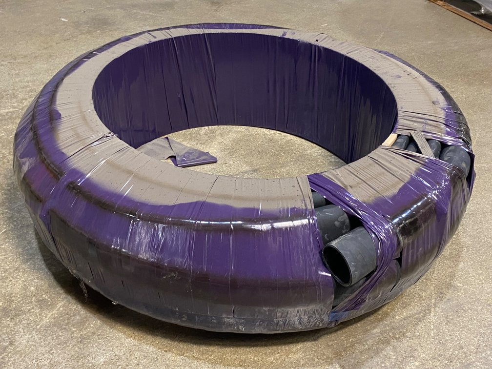 {each} Tex Cel TXL Flow 2" x 100' Medium-Duty 2 Ply Water Discharge Hose