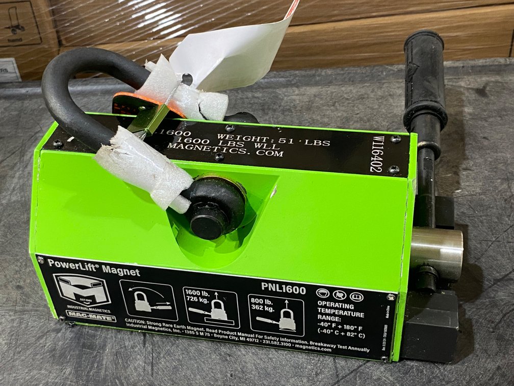 Mag-Mate PowerLift PNL1600 Rare Earth Lifting Magnet