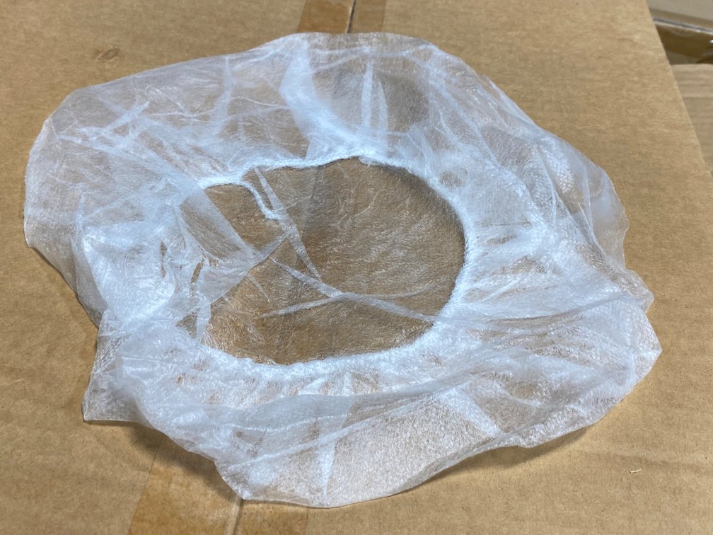 {case} 21" Polypropylene Bouffant Cap, White (1000 Per Case)