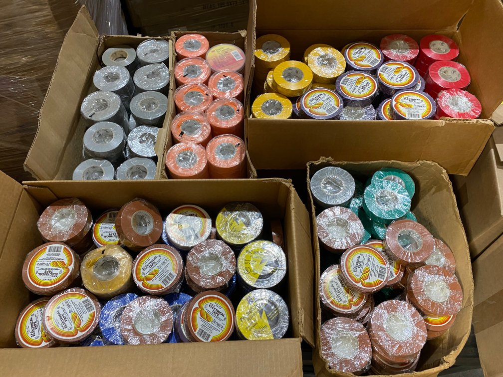 A Group of Ass't Electrical Tape