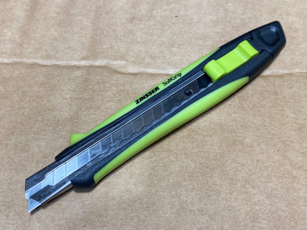 {pack} Zinsser 9mm Multi-Purpose Trim Knife (20 Per Pack)