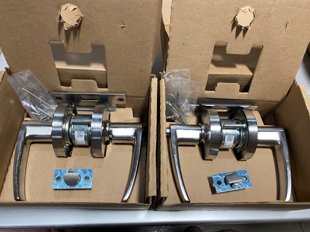 {each} Sargent Assa Abloy Heavy-Duty Cylindrical Lever Lockset