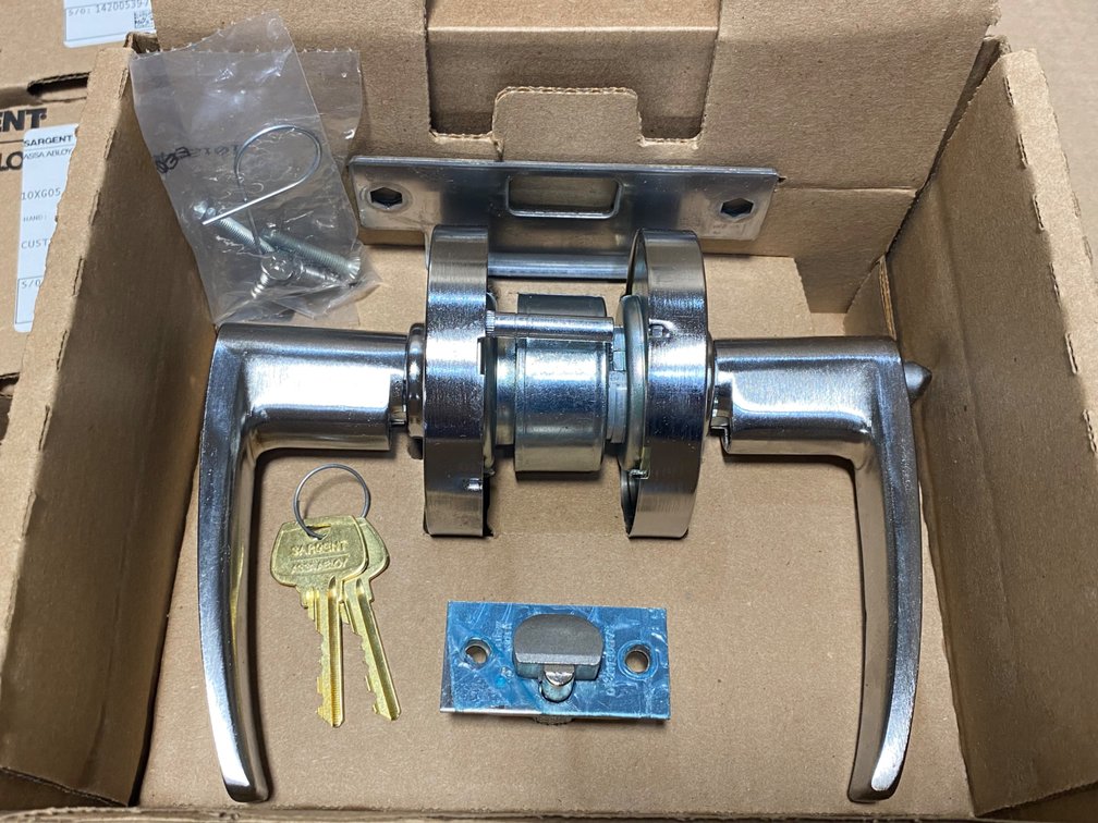 {each} Sargent Assa Abloy Heavy-Duty Cylindrical Lever Lockset
