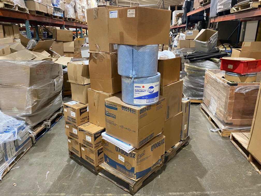 A Group of Ass't Janitorial/Custodial Supplies