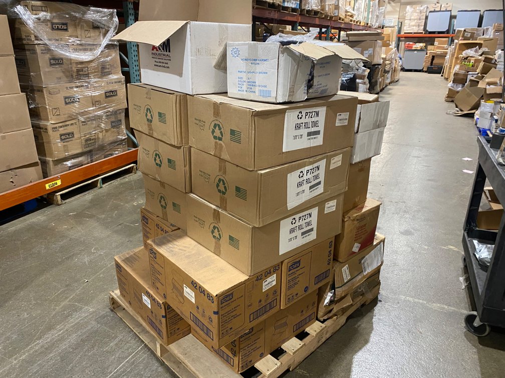 A Group of Ass't Janitorial/Custodial Supplies