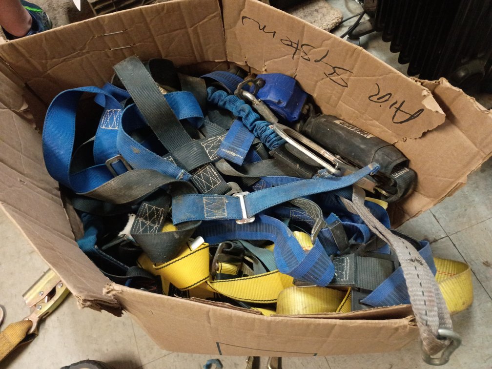 A Group of Ass't Fall Safety Equipment