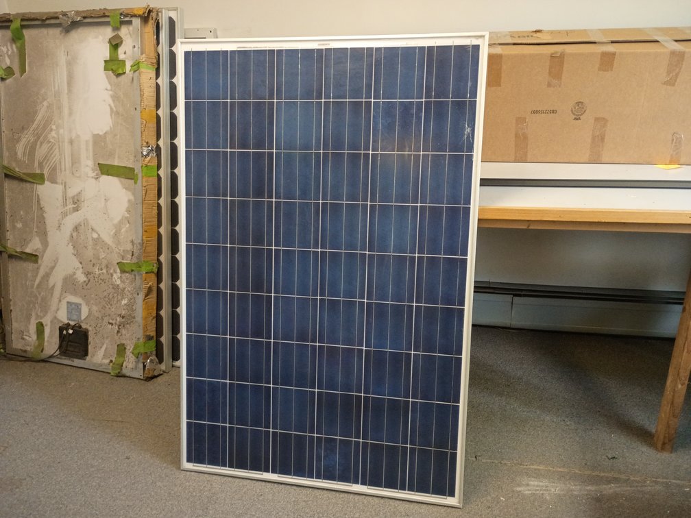 {each} Suntech 205-Watt Solar Panels, 39" x 60"