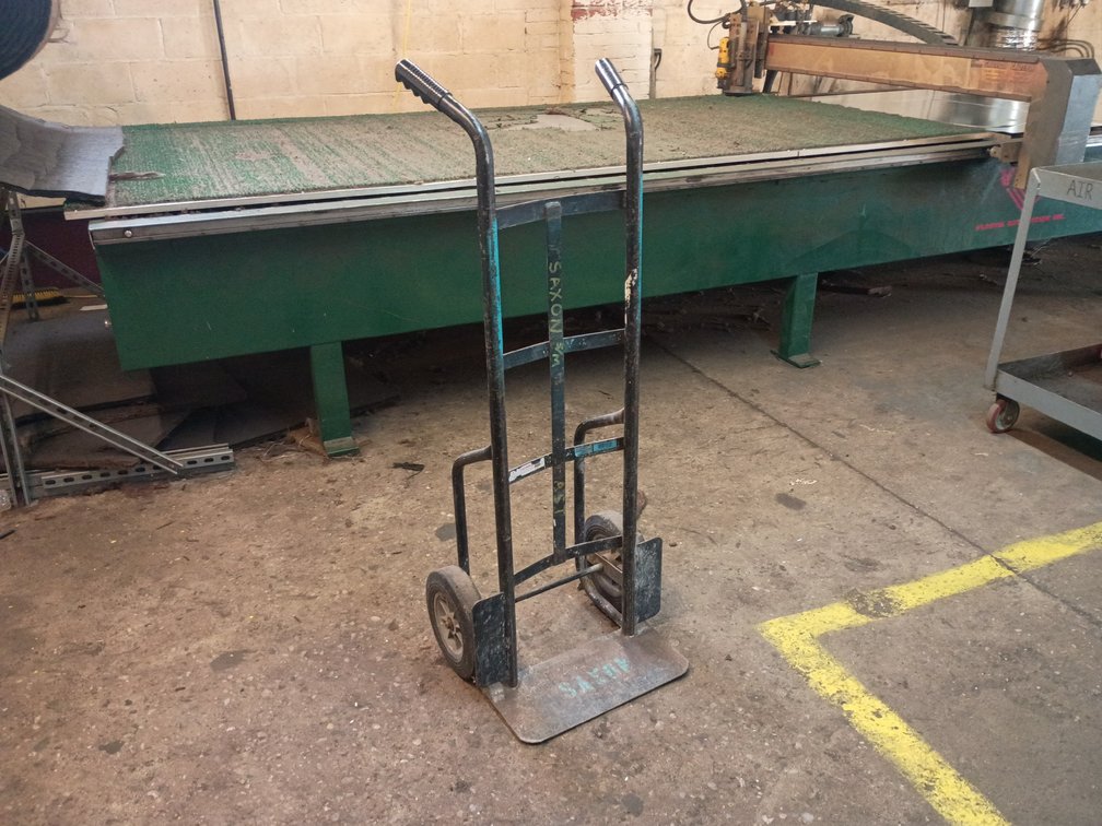 Solid Wheel Metal Hand Truck