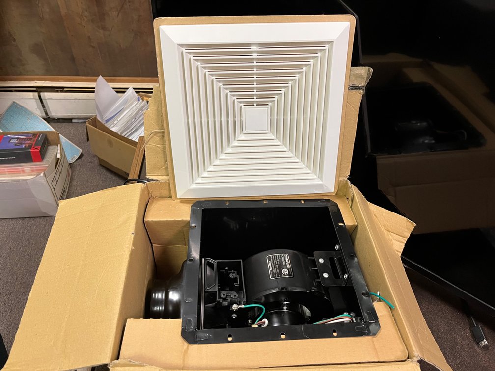 {each} Carnes VCDK 008C Ceiling Exhaust Fans