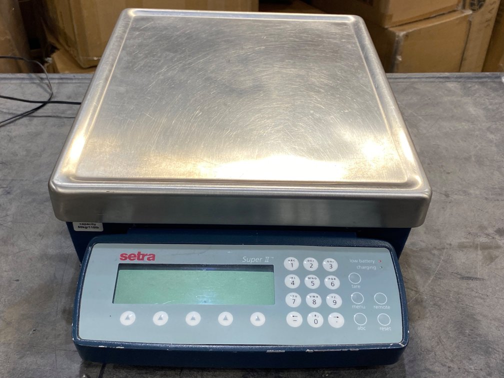 Setra Super II Table Top Scale