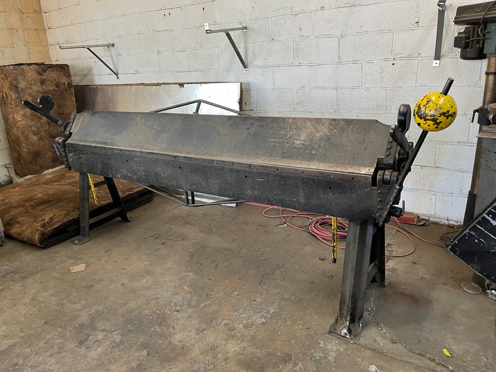 Chicago Dreis & Krump 8' Steel Manual Bending Brake