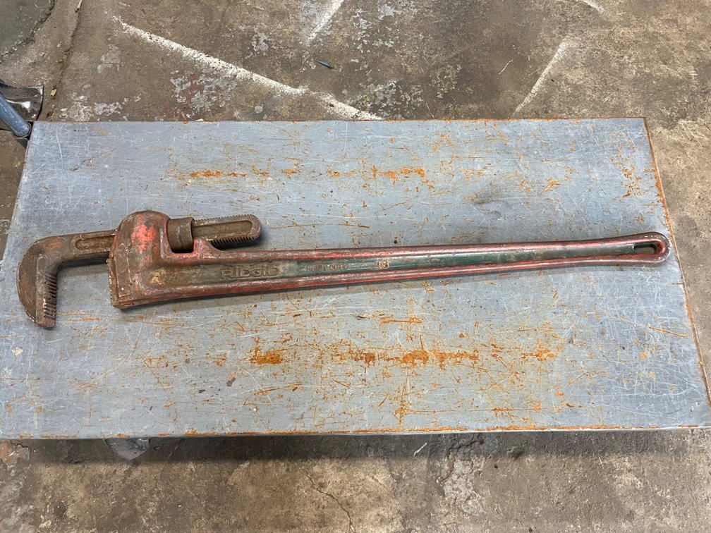 Ridgid 48" Steel Pipe Wrench
