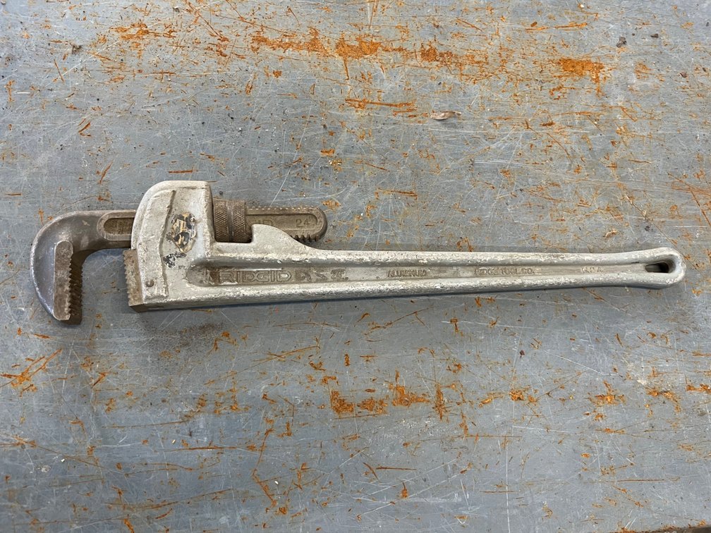 Ridgid 24" Aluminum Pipe Wrench