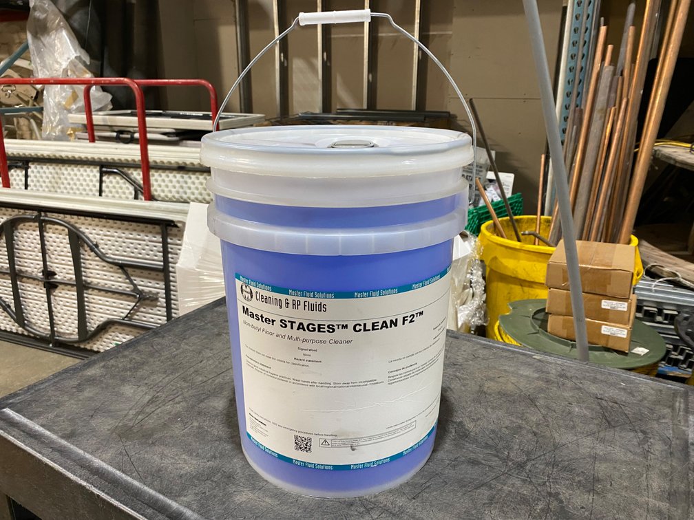 Master Stages Clean F2 Floor/Multi-Purpose Cleaner, 5GAL