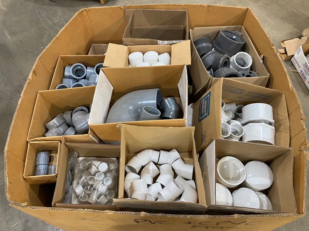A Large Group of Ass't PVC/CPVC Fittings