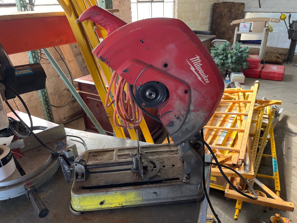 Milwaukee 6177-20, 14" Abrasive Cut-Off Saw