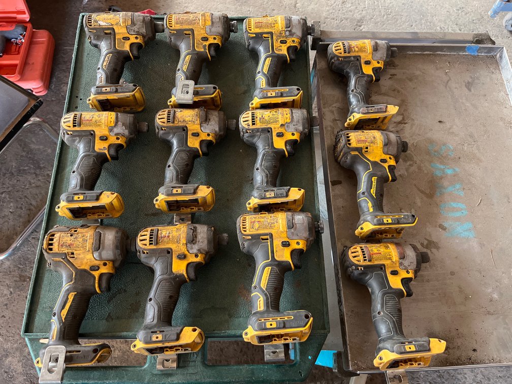 {each} Ass't DeWalt 20V Cordless 1/4" Impact Drivers