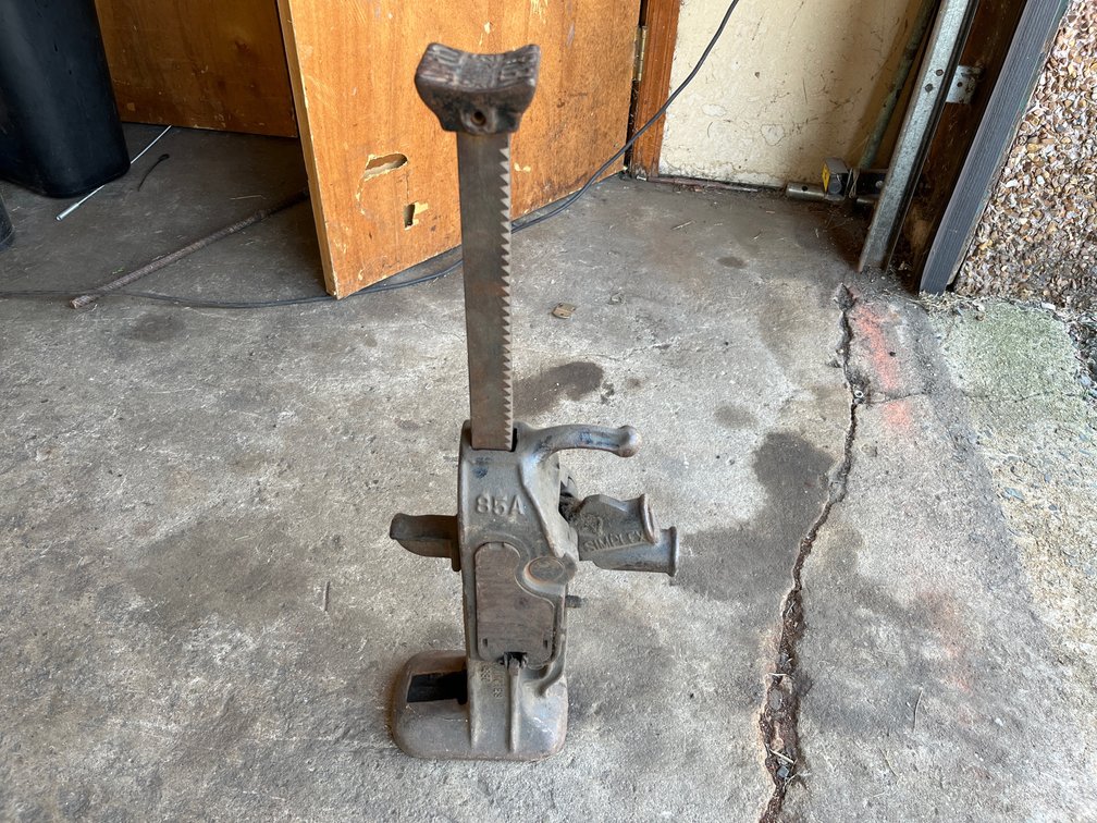 Vintage Simplex 85A 5-Ton Railroad Jack