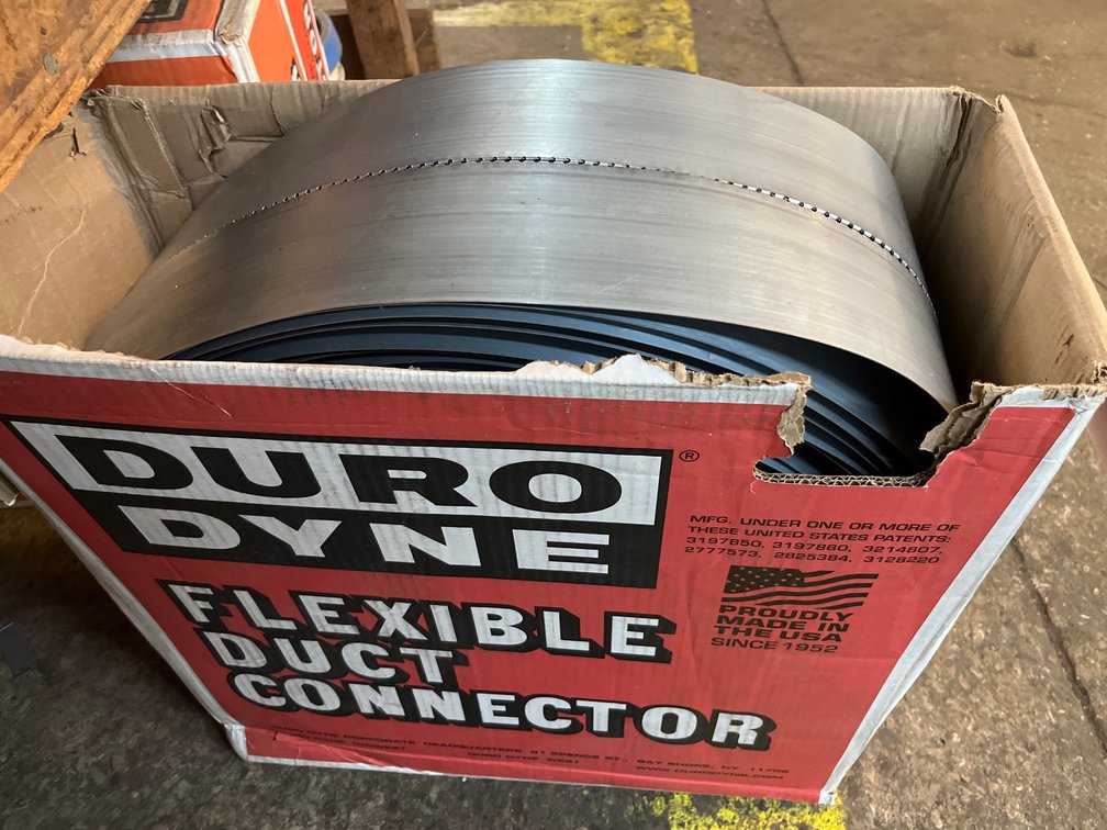 A Group of Duro Dyne Flexible Duct Connectors