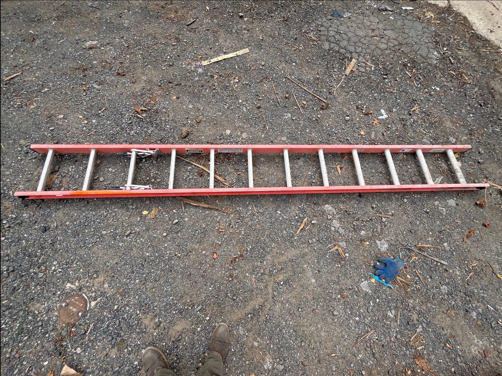 Werner 12' Fiberglass Ladder Extension