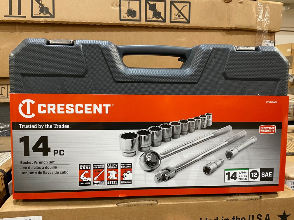 Crescent 14PC Socket Wrench Set