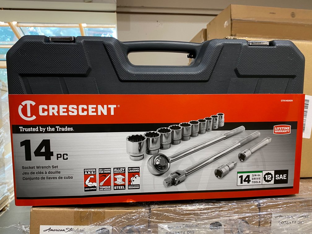 Crescent 14PC Socket Wrench Set