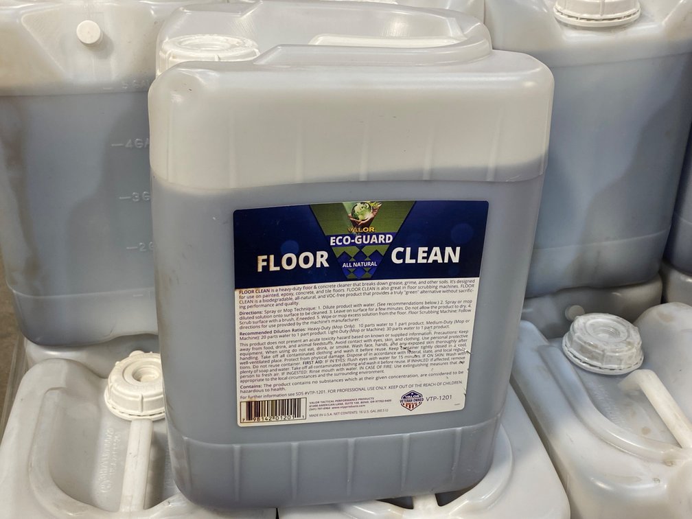 {each} Valor Eco-Guard All Natural Floor Cleaner, 5GAL
