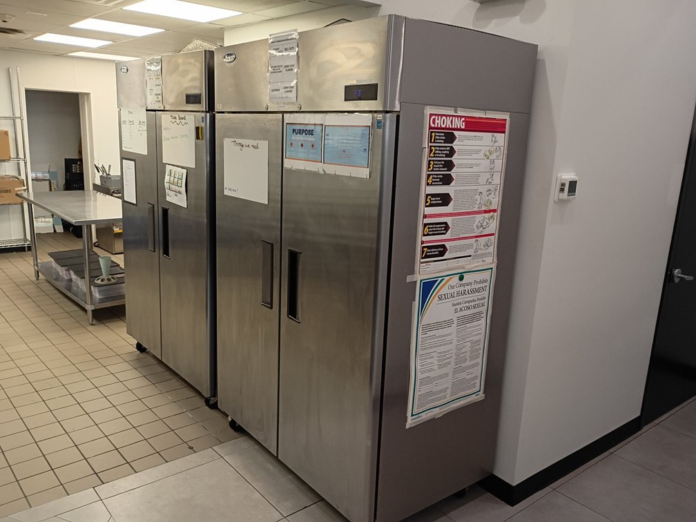 Atosa MBF8002GR, 2-Door Top Mount Reach-In Vertical Freezer