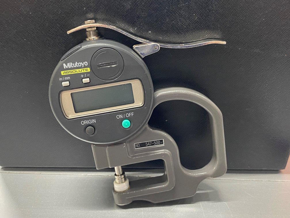 {each} Mitutoyo 547-500 Digital Thickness Gauge 0-12mm