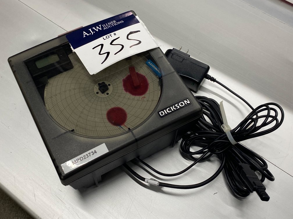 Dickson TH623 Temperature Humidity Chart Recorder