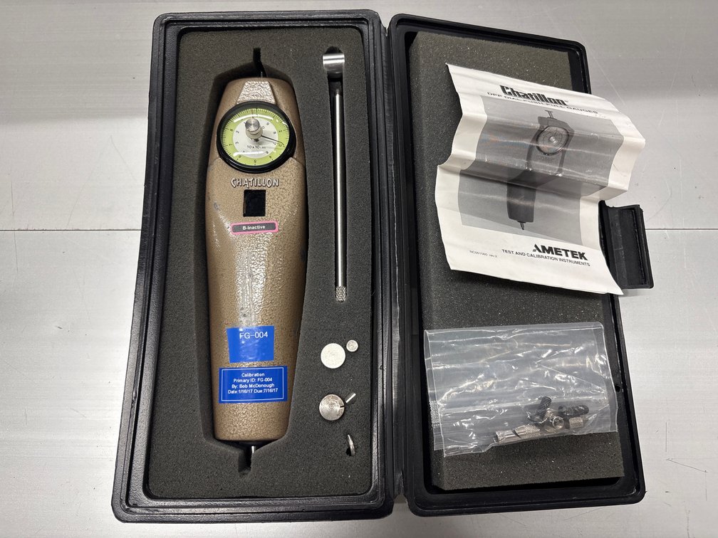 Chatillon DPP10 Dial Push-Pull Gauge