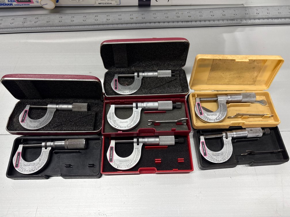 {each} Starrett 230 Micrometer