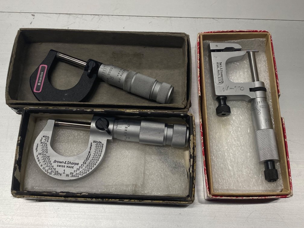 A Group of Ass't Micrometers