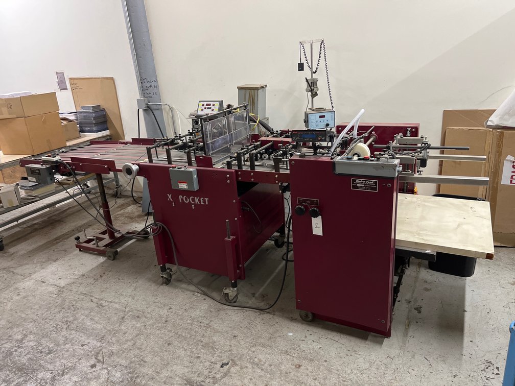 Dick Moll & Sons X Pocket Folder/Gluer Conveyor System