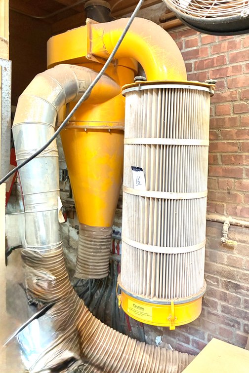 {each} 3HP Cyclone Dust Collector