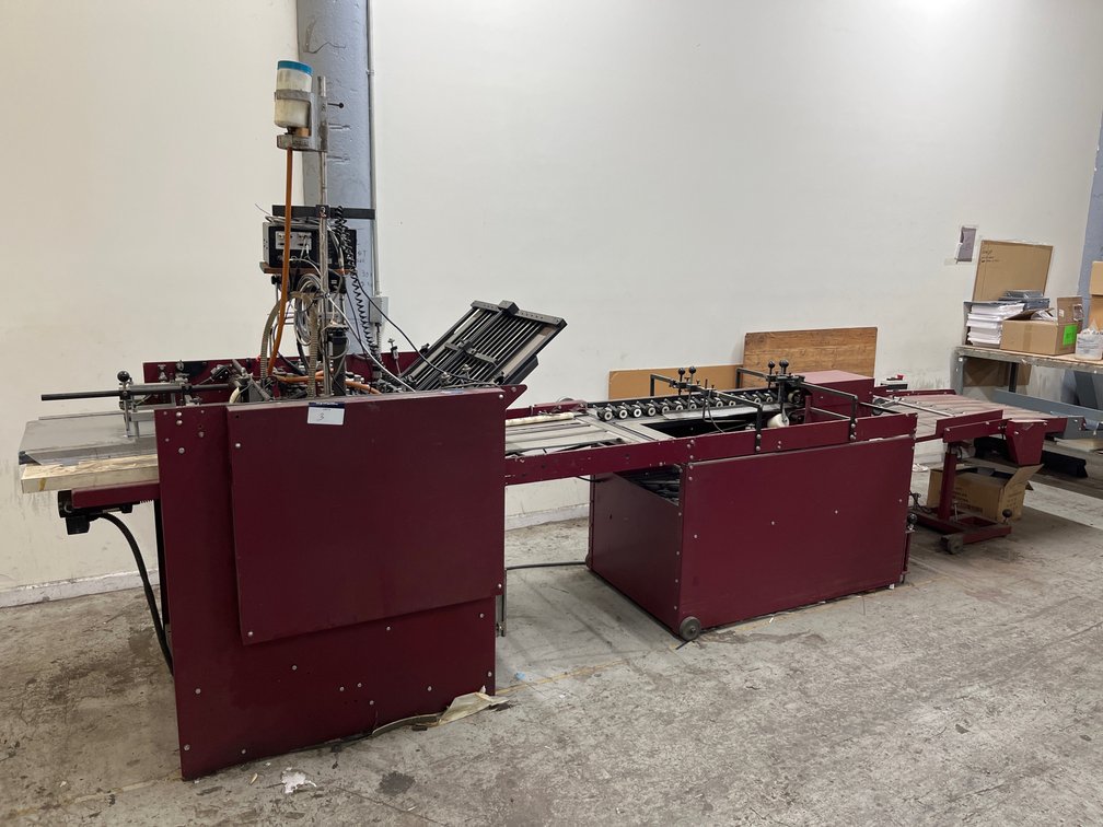 Dick Moll & Sons Marathon Pocket Folder Conveyor System (Non-Operational)