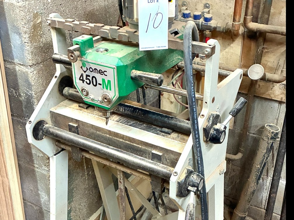 {each} OMEC 450-M, Manual Dovetail Machine