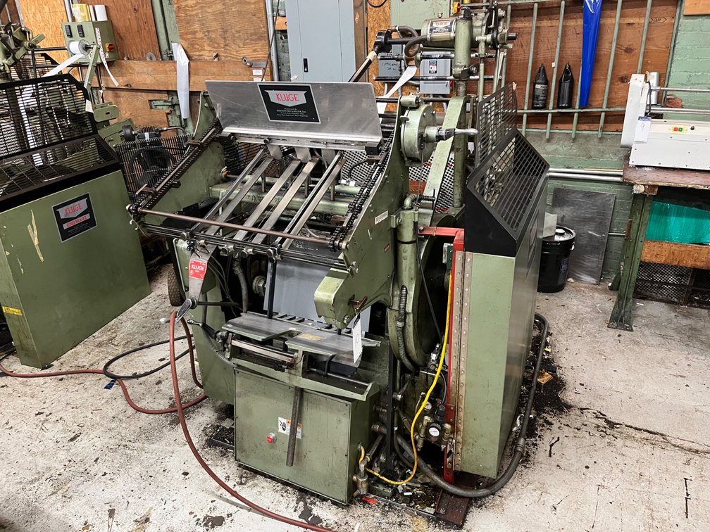 Kluge EHD 14x22 Die Cutter/Embosser/Foil Stamp Press