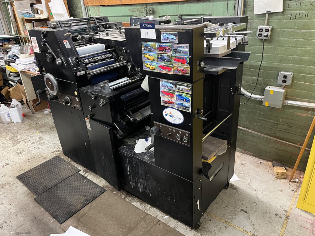 Ryobi Itek 975PFA Small Offset Printing Press (Non-Operational)